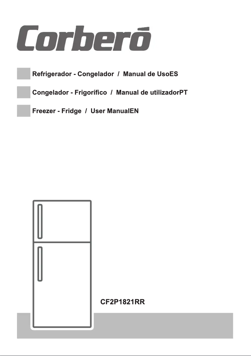 Page n°1 - Manuel utilisateur Corbero CF2P1821RR