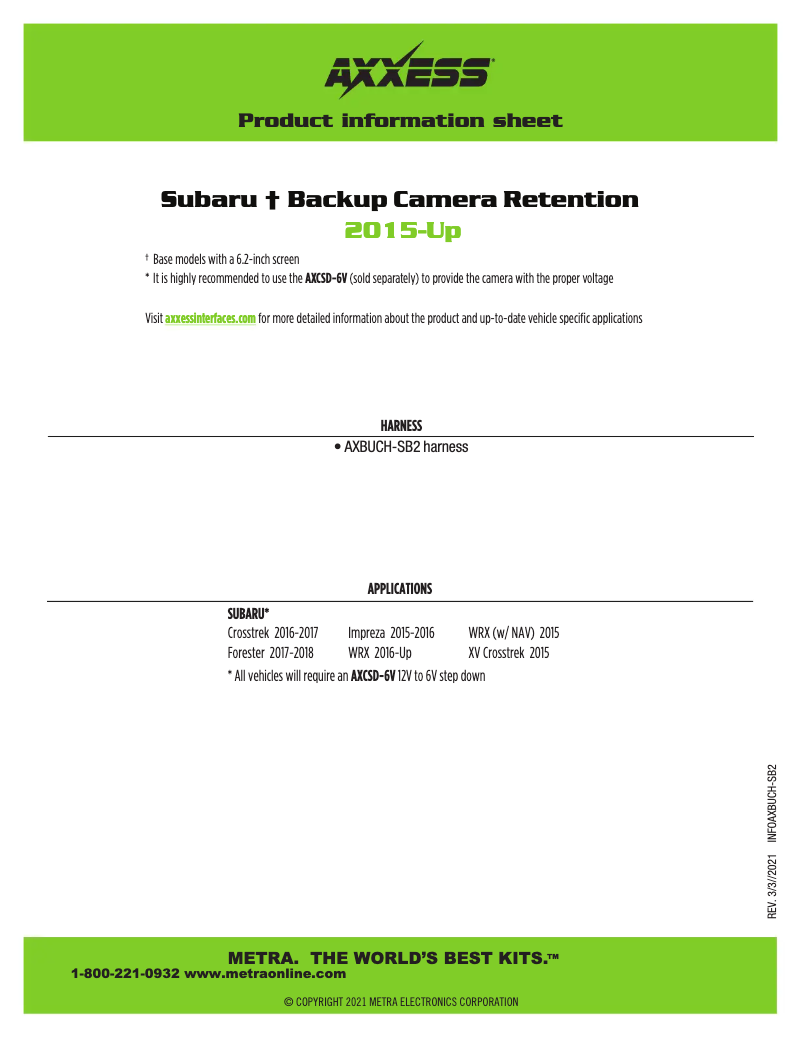Imagen de la primera página del manual del dispositivo AXBUCH-SB2