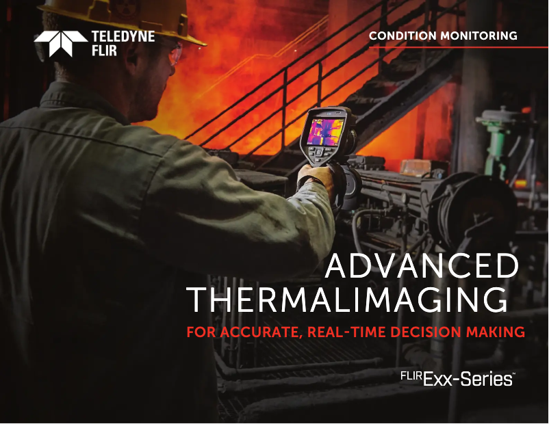 Page 1 de la notice Brochure FLIR E85