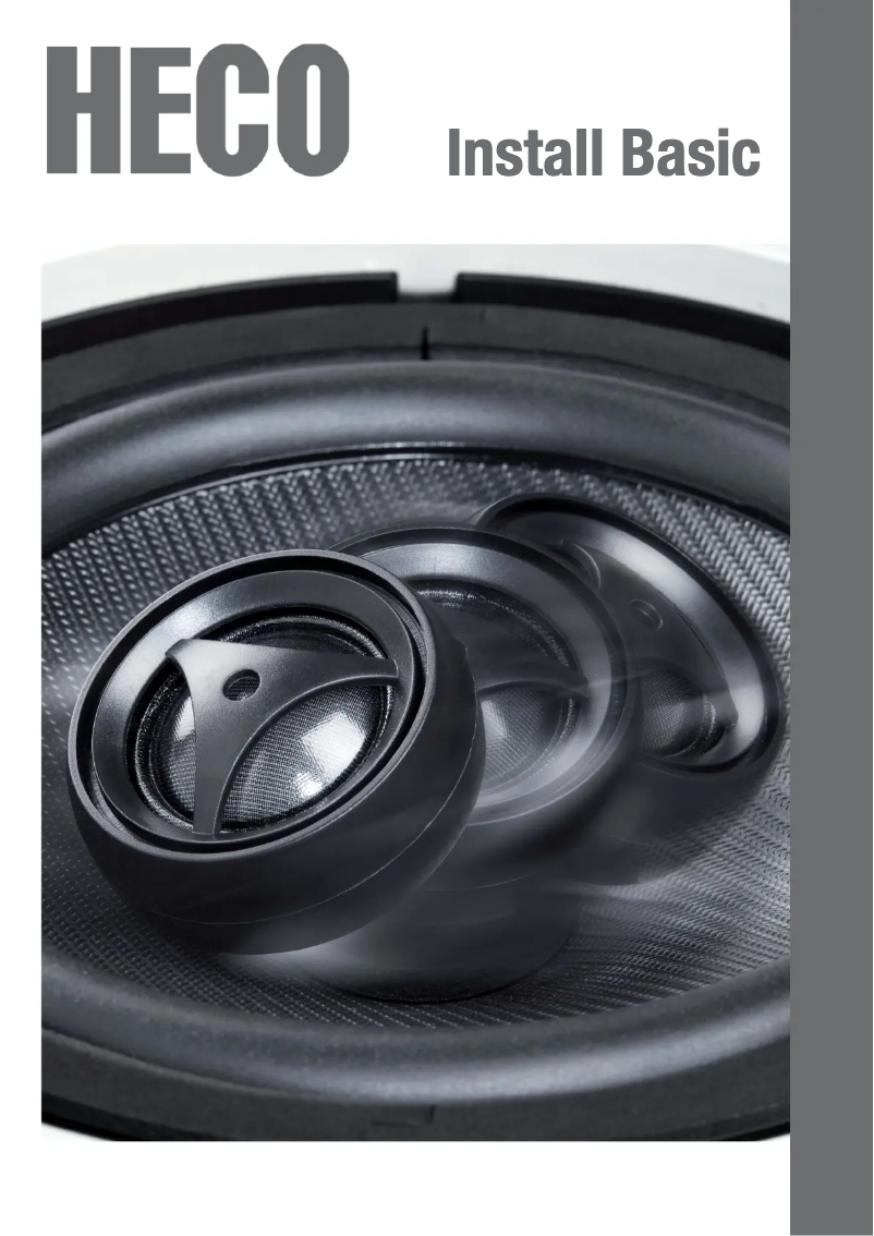 Página 1 del manual Ficha técnica Heco INC 82