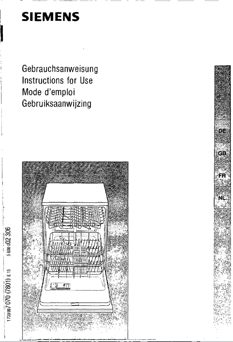 Page n°1 - Manuel utilisateur Siemens SE25260