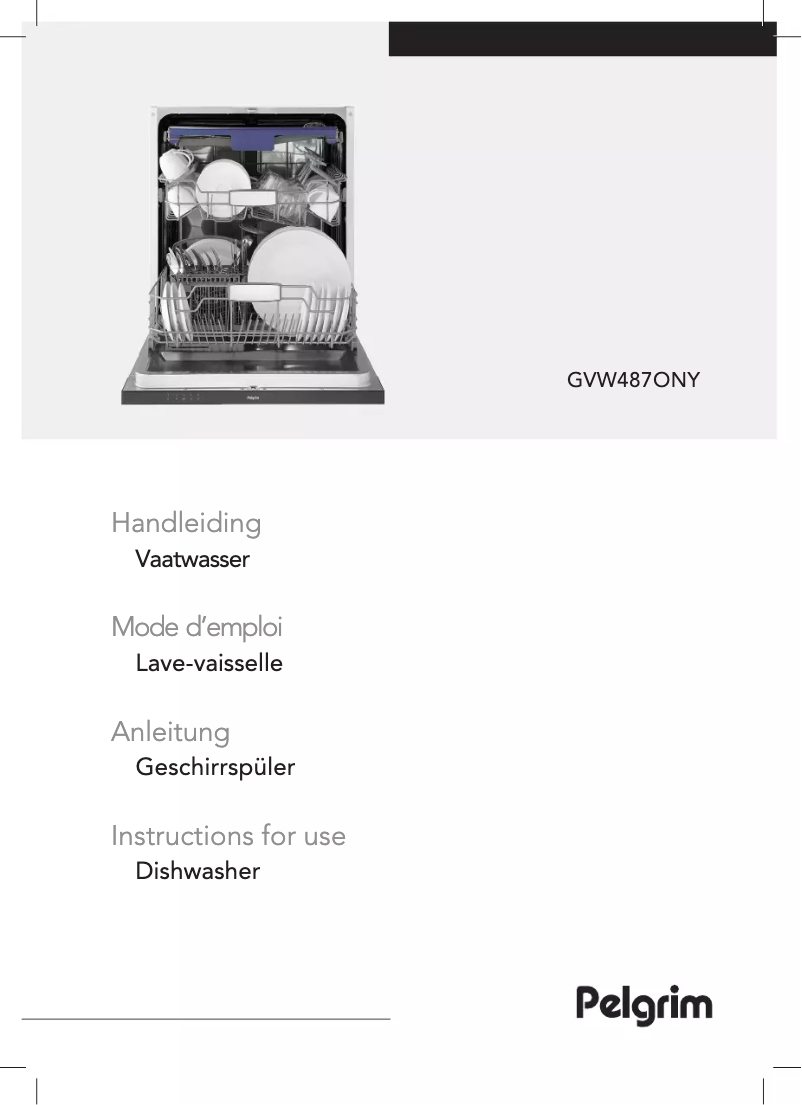 Image de la première page du manuel de l'appareil GVW487ONY