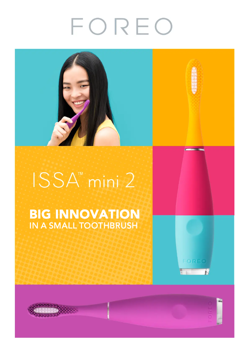 Page 1 de la notice Manuel utilisateur Foreo ISSA mini 2