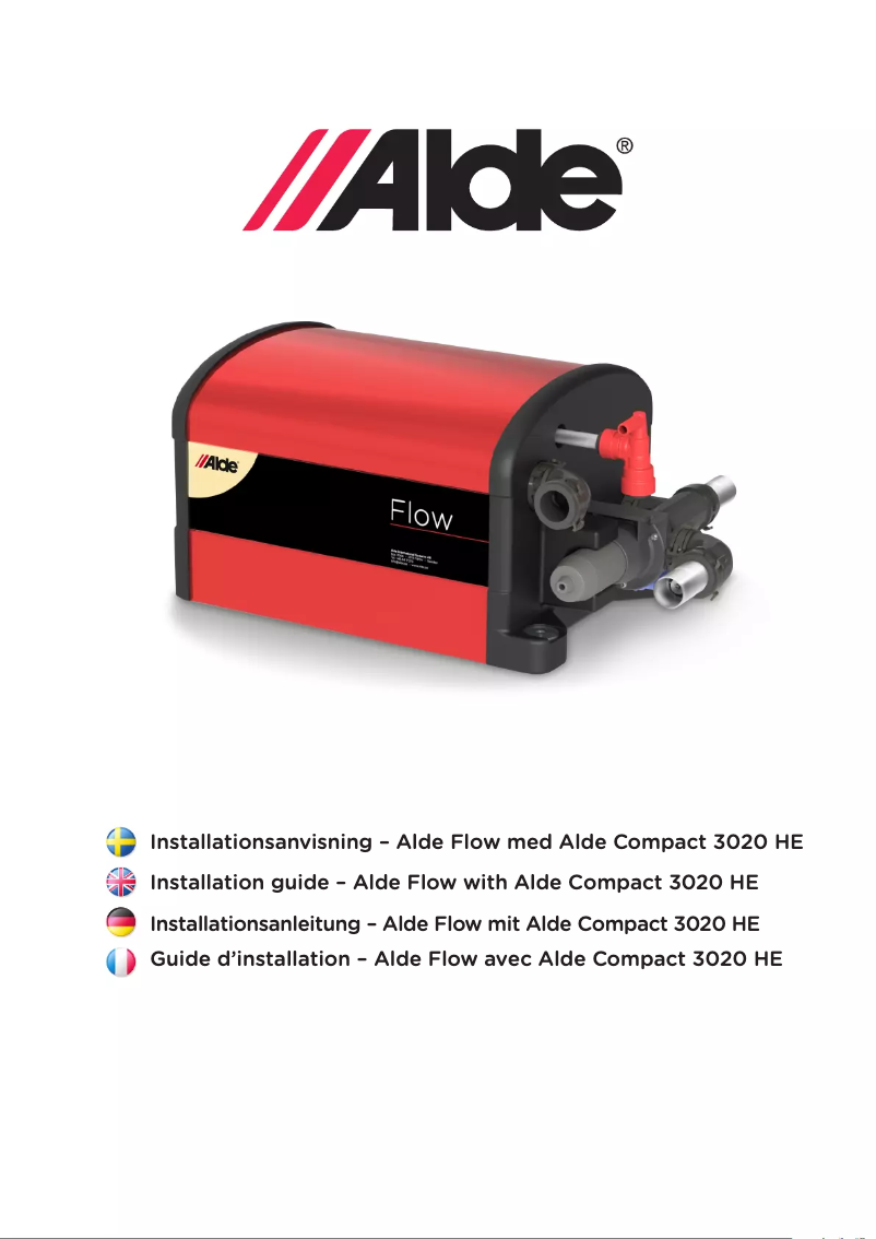 Imagen de la primera página del manual del dispositivo Flow