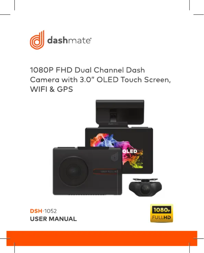 Page n°1 - Manuel utilisateur Dashmate DSH-1052