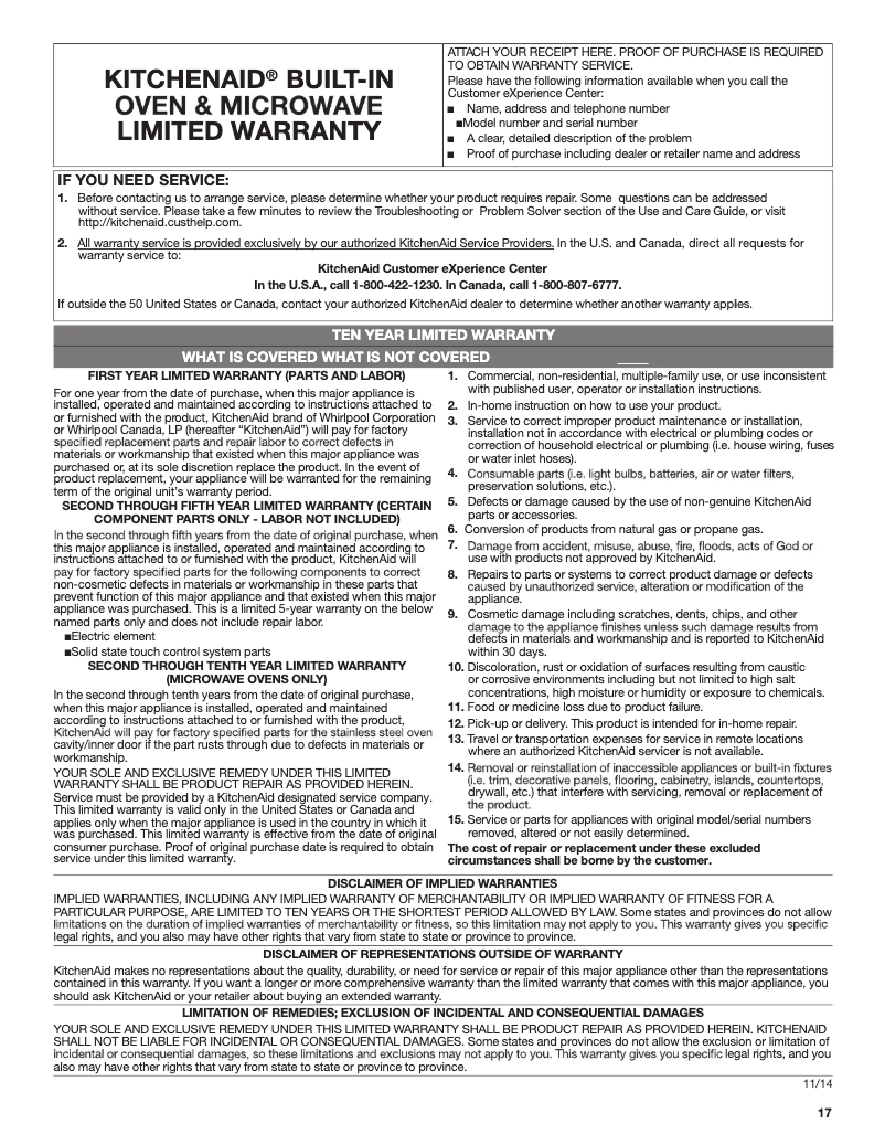 Image de la première page du manuel de l'appareil KMBD104GSS