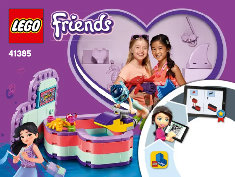 Page 1 de la notice Manuel utilisateur Lego Friends 41385