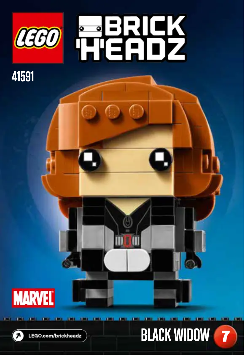 Image de la première page du manuel de l'appareil Brickheadz 41591