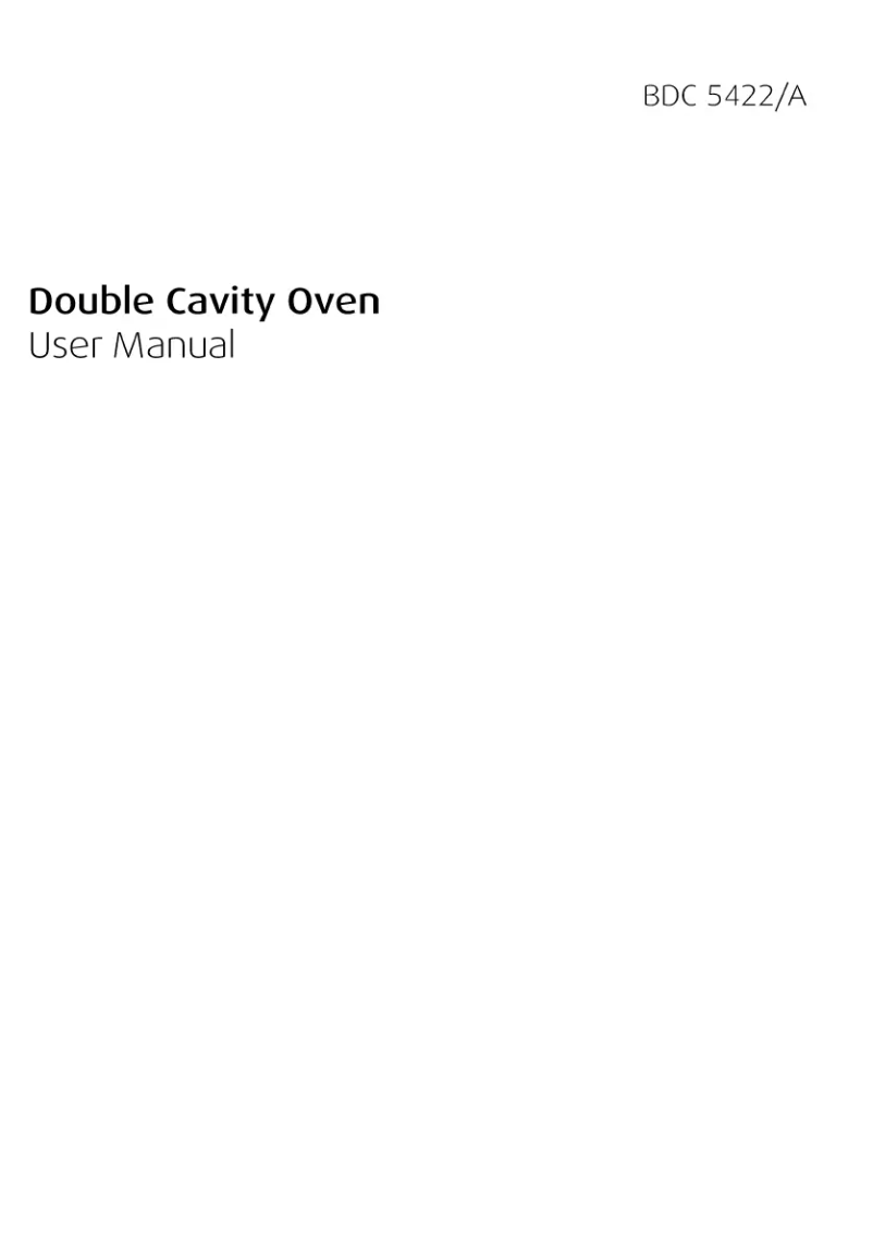 Image de la première page du manuel de l'appareil BDC5422AS