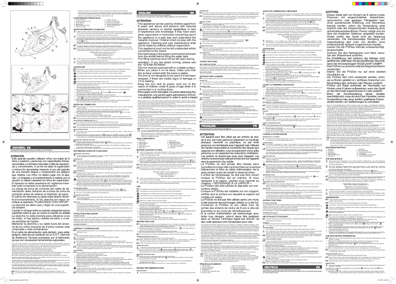 Image de la première page du manuel de l'appareil Optima Power 2800W