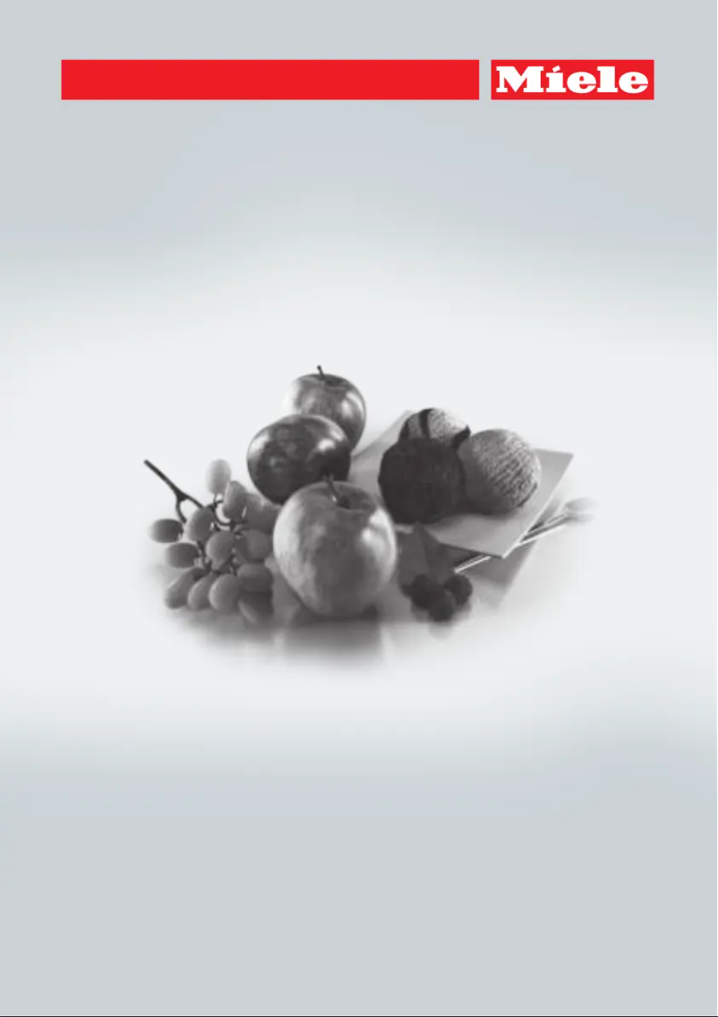Page n°1 - Manuel utilisateur Miele KFN 29233 D ws