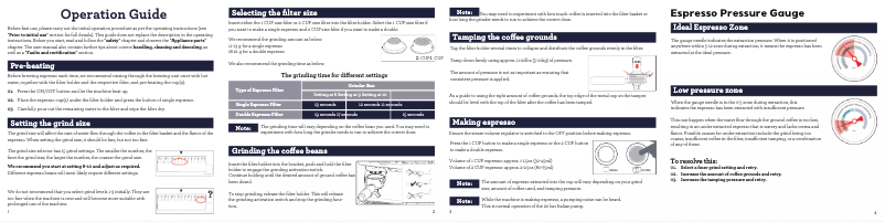 Page n°1 - Manuel utilisateur Sincreative CM5700