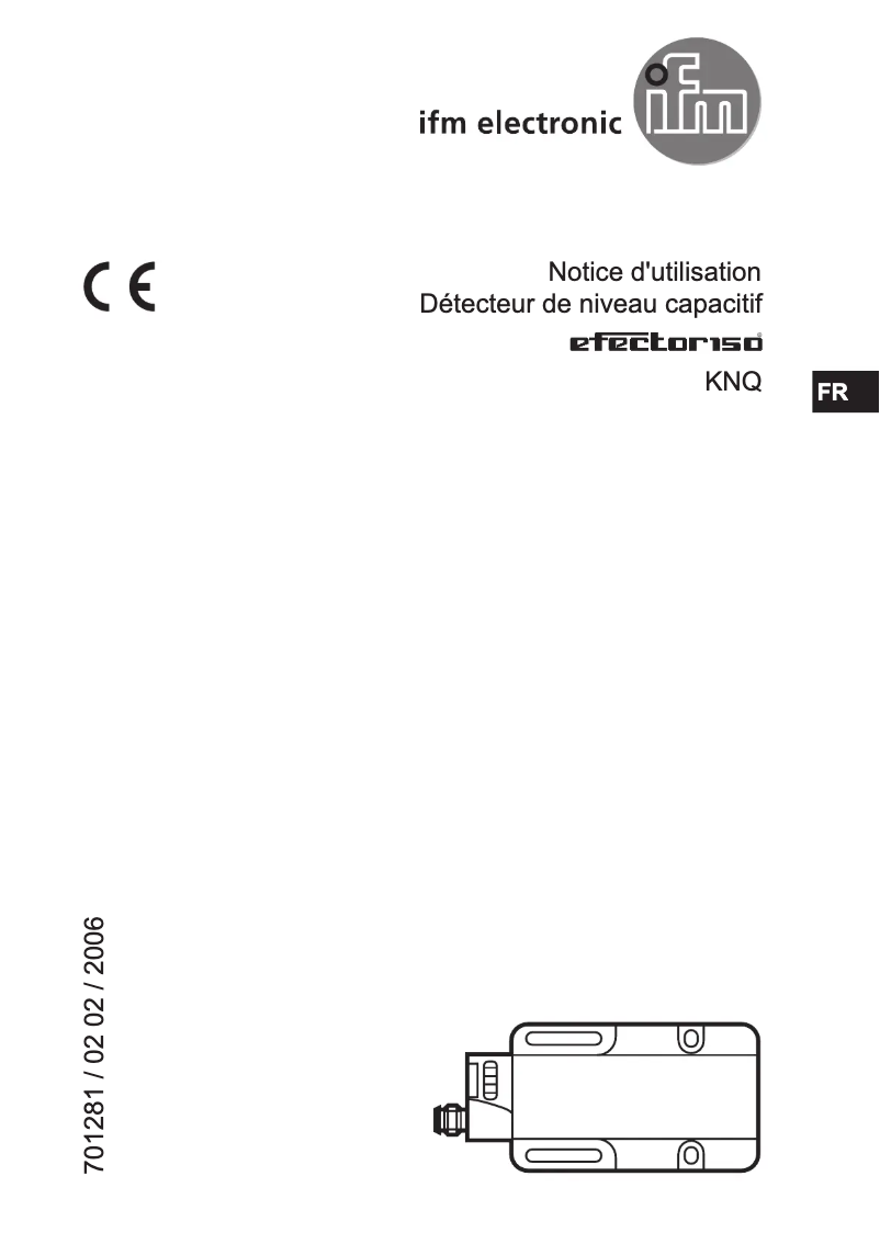 Page n°1 - Manuel utilisateur IFM KN5107