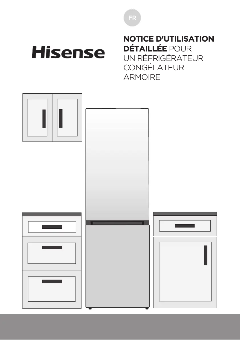 Page 1 de la notice Manuel utilisateur Hisense RB390N4AF10