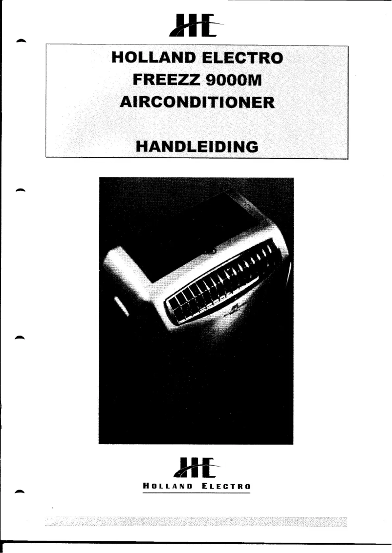 Page n°1 - Manuel utilisateur Holland Electro Freezz 9000M