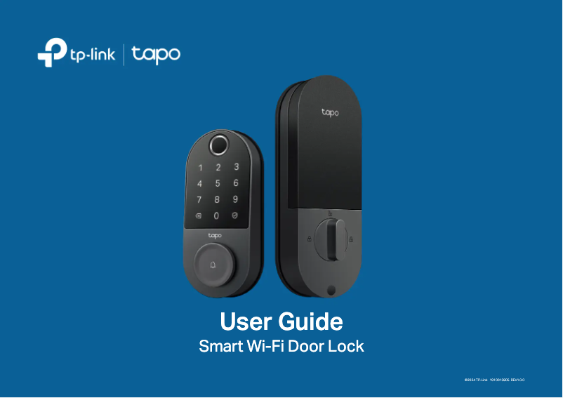 Page n°1 - Manuel utilisateur TP-Link Tapo DL110