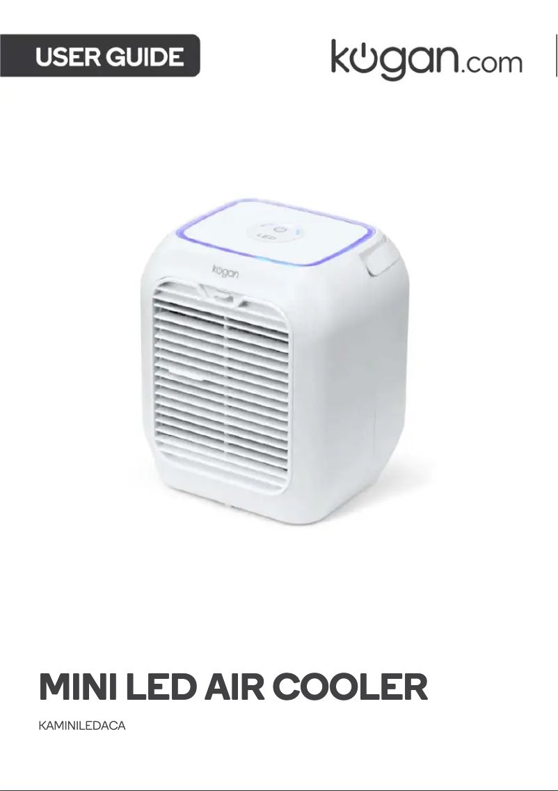 Page 1 of the manual User Manual Kogan KAMINILEDACA