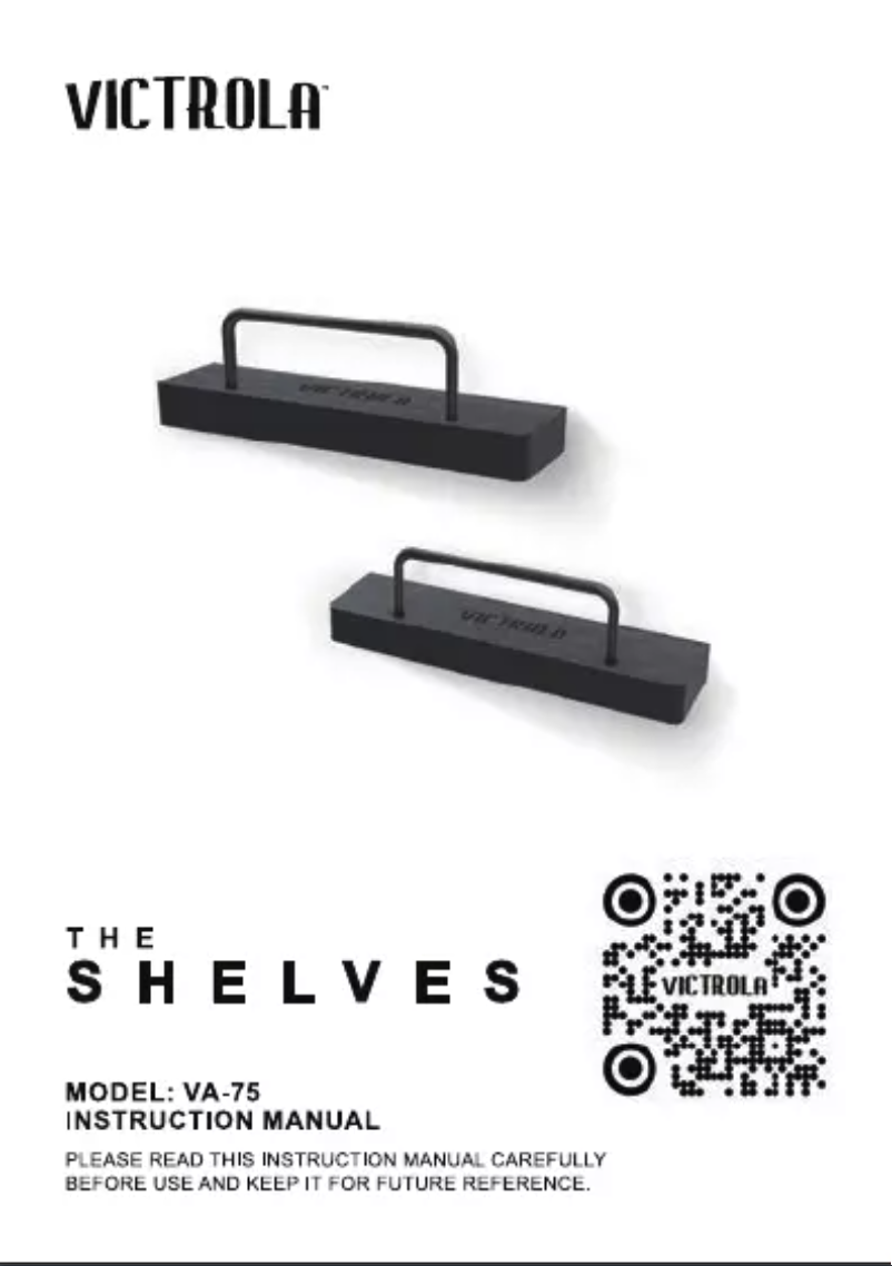 Image de la première page du manuel de l'appareil The Shelves