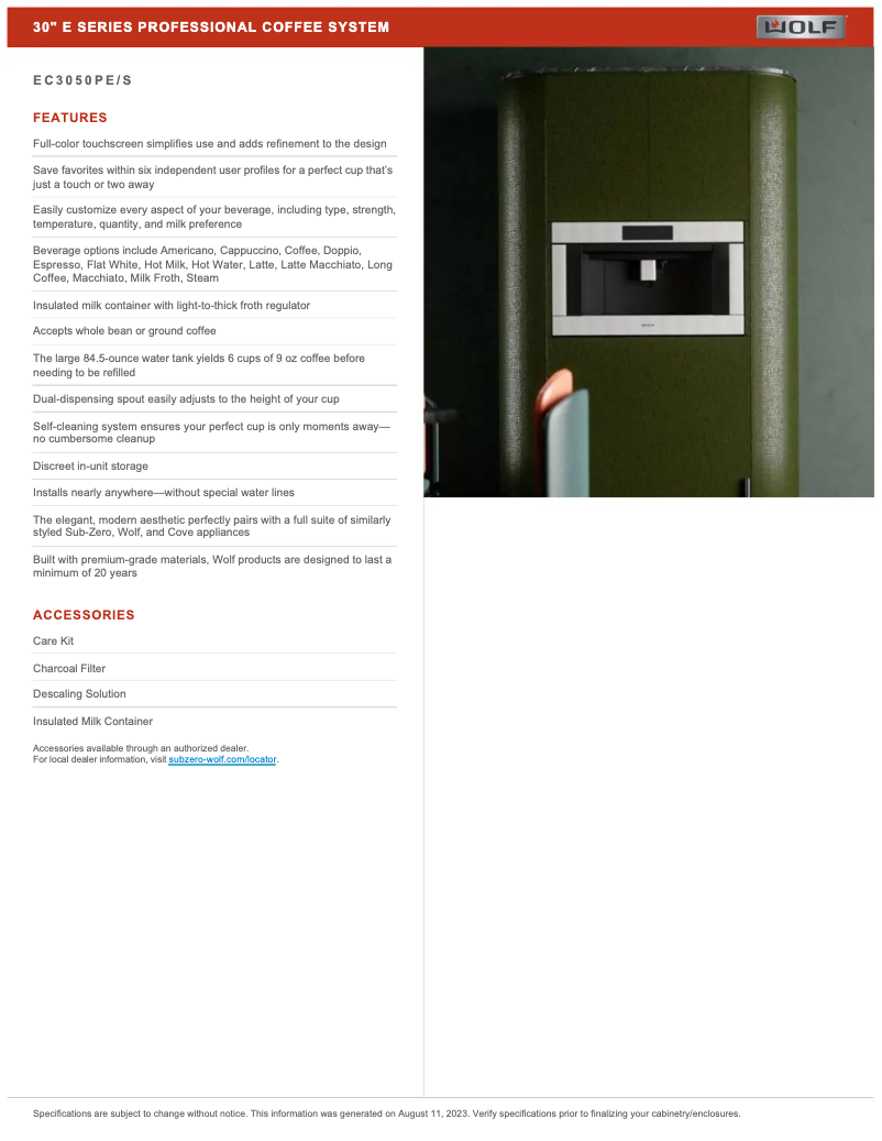 Image de la première page du manuel de l'appareil EC3050PE/S