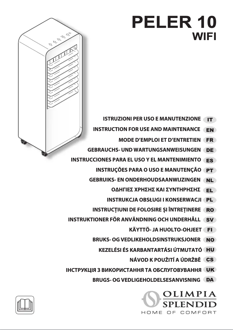 Imagen de la primera página del manual del dispositivo Pelèr 10 WiFi