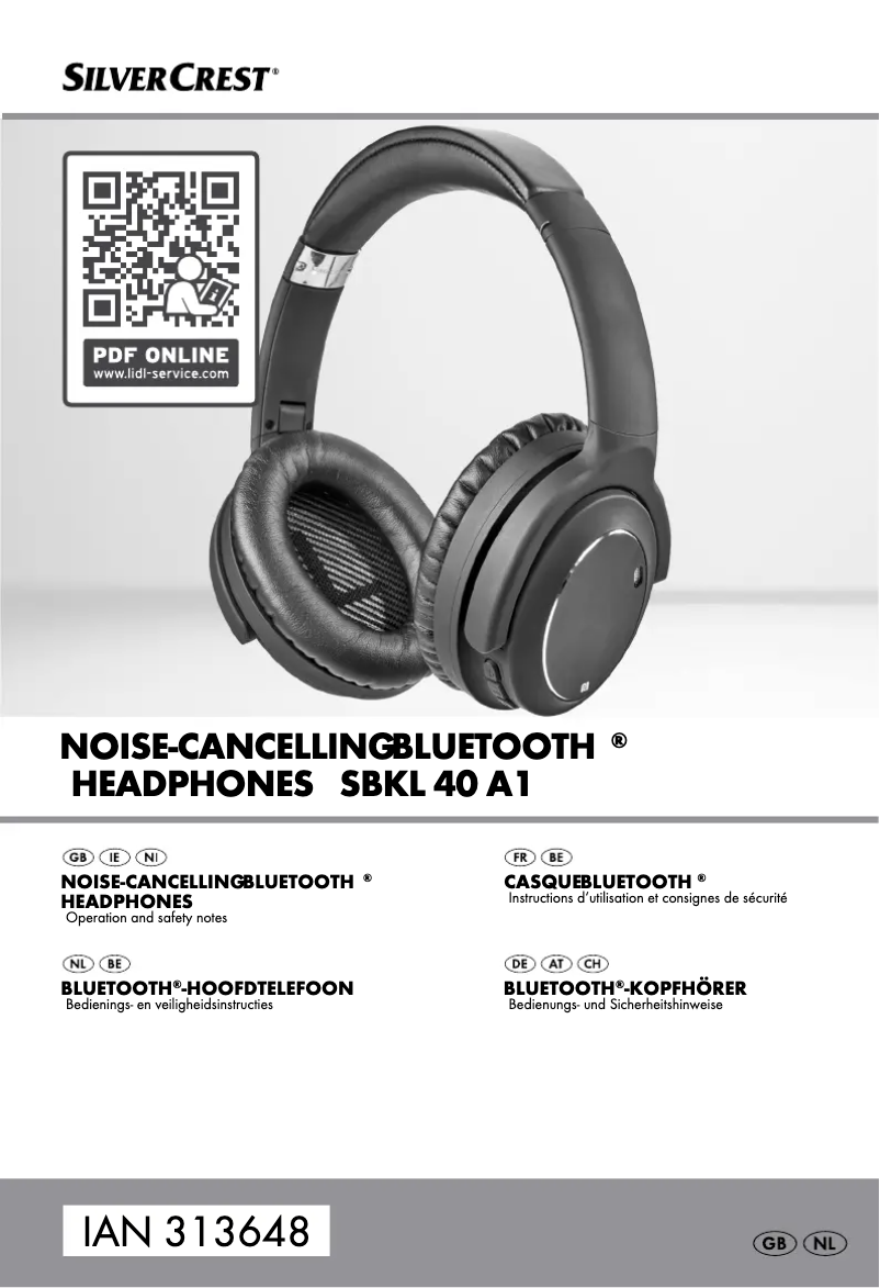 Page 1 de la notice Manuel utilisateur SilverCrest SBKL 40 A1