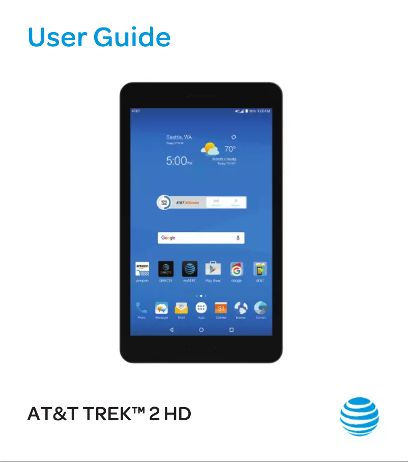 Page n°1 - Manuel utilisateur ZTE Trek 2