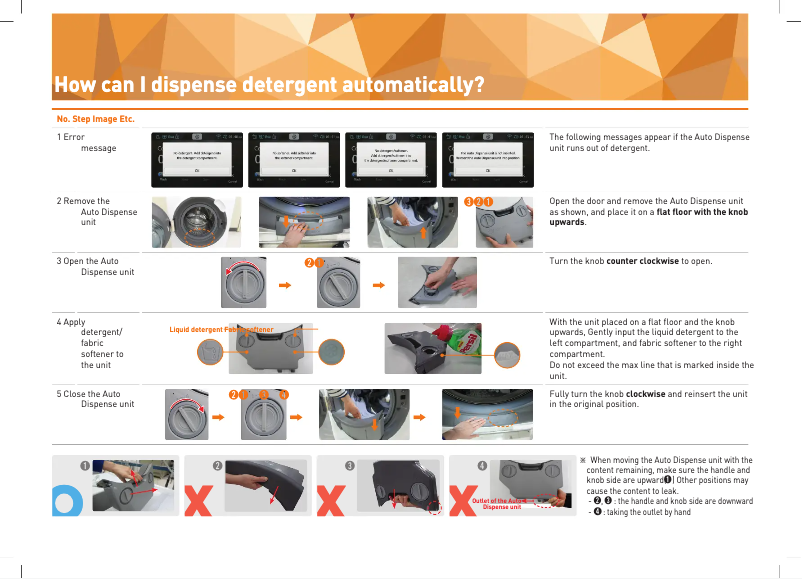 Page n°1 - Guide d'installation Samsung WW10H9600EW