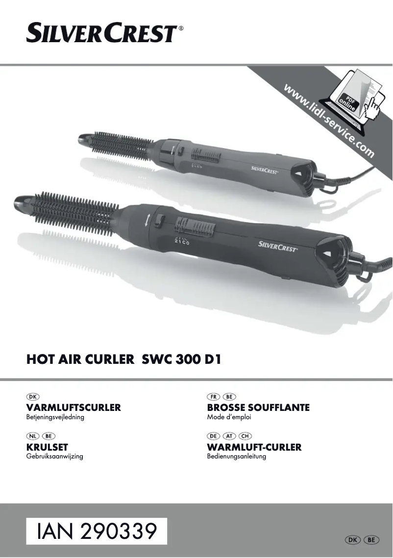 Page 1 de la notice Manuel utilisateur SilverCrest SWC 300 D1