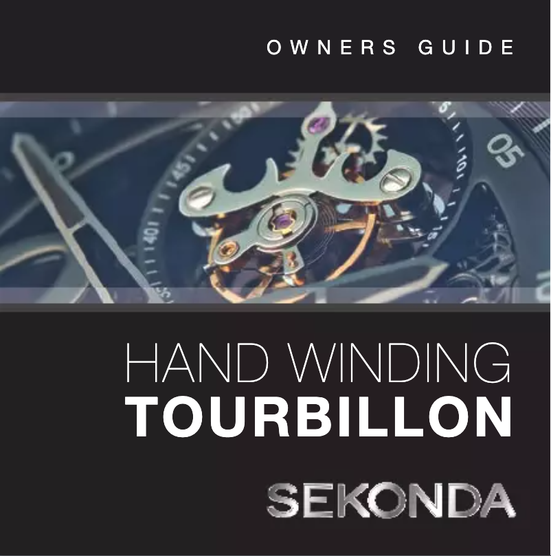 Page n°1 - Manuel utilisateur Sekonda Skeleton Tourbillon