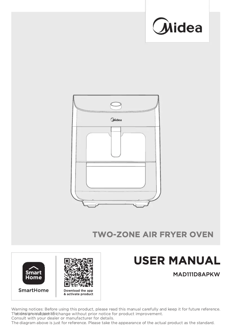 Image de la première page du manuel de l'appareil MAD111D8APKW
