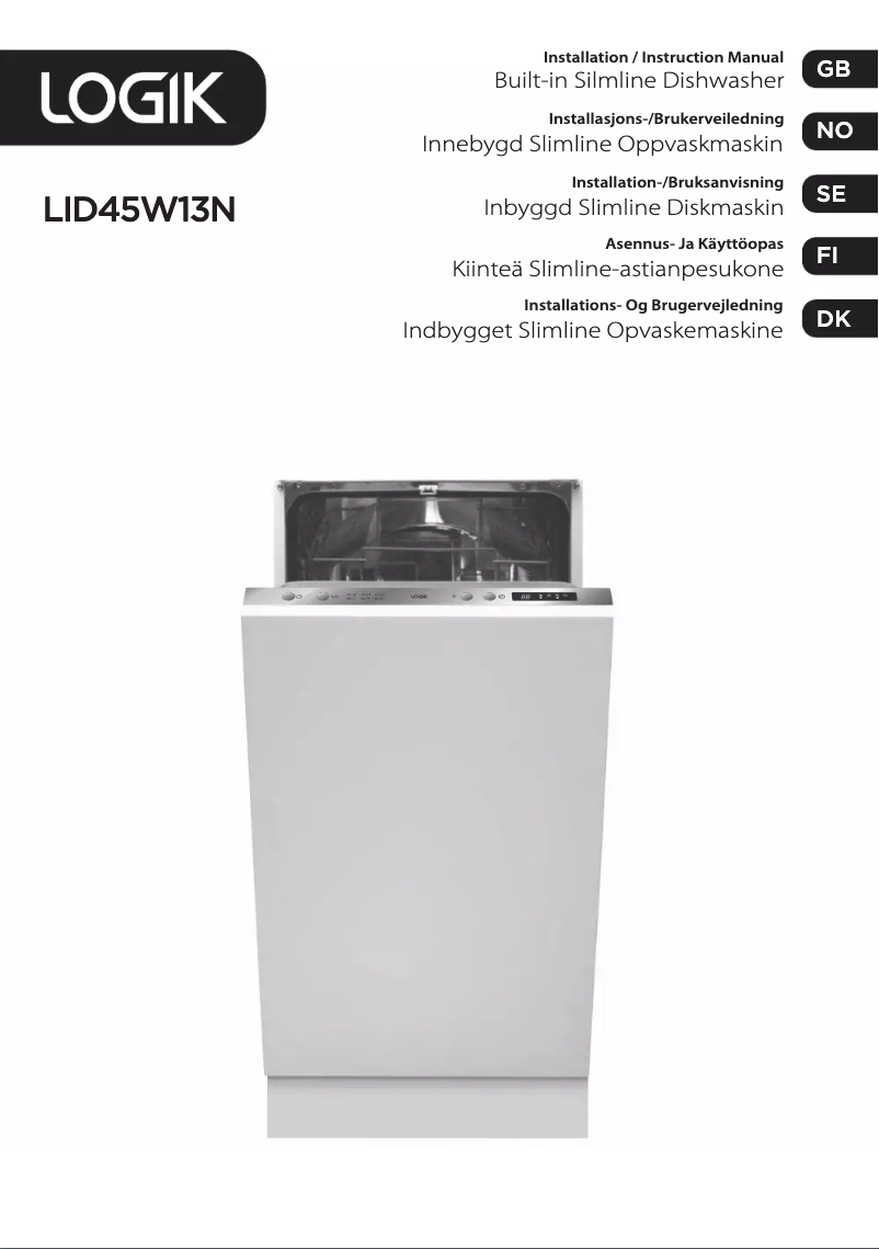 Imagen de la primera página del manual del dispositivo LID45W13N