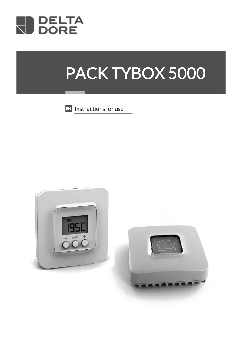 Image de la première page du manuel de l'appareil Tybox 5000