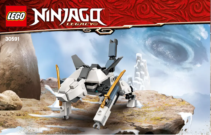 Page 1 de la notice Manuel utilisateur Lego Ninjago 30591