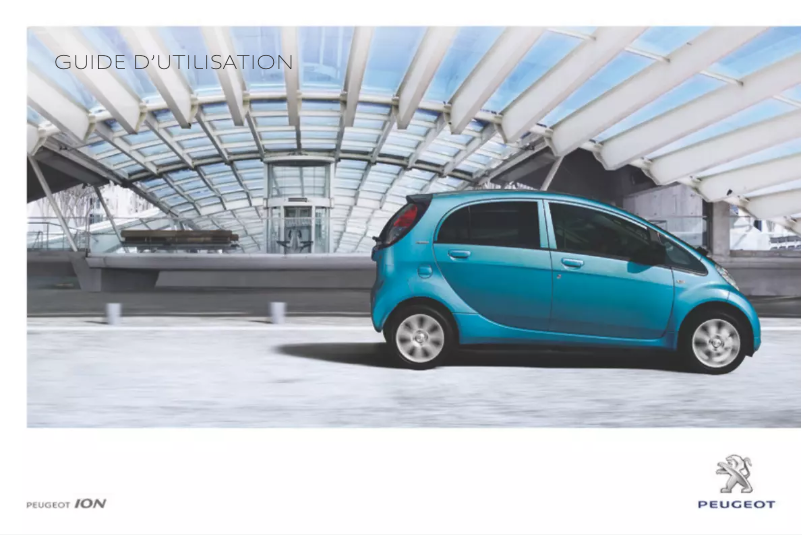 Page 1 de la notice Manuel utilisateur Peugeot iOn (2015)