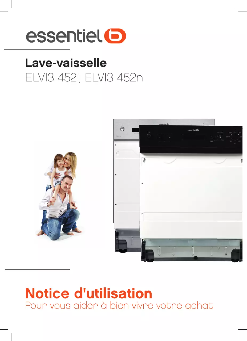 Image de la première page du manuel de l'appareil ELVI3 452n