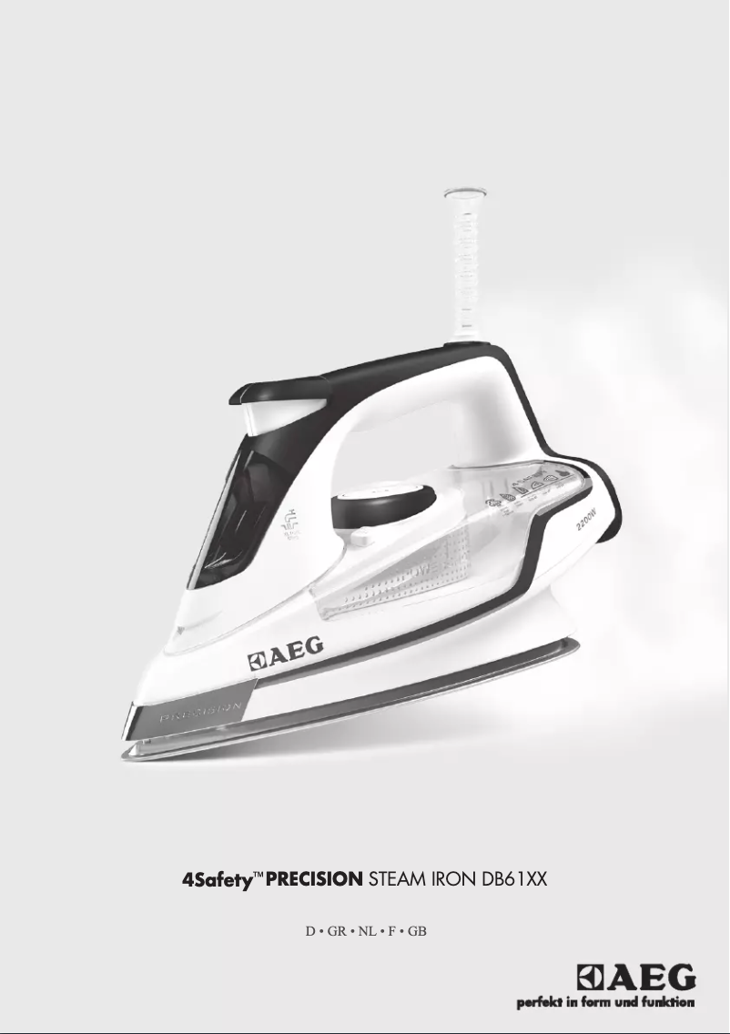 Image de la première page du manuel de l'appareil Precision DB6120-U