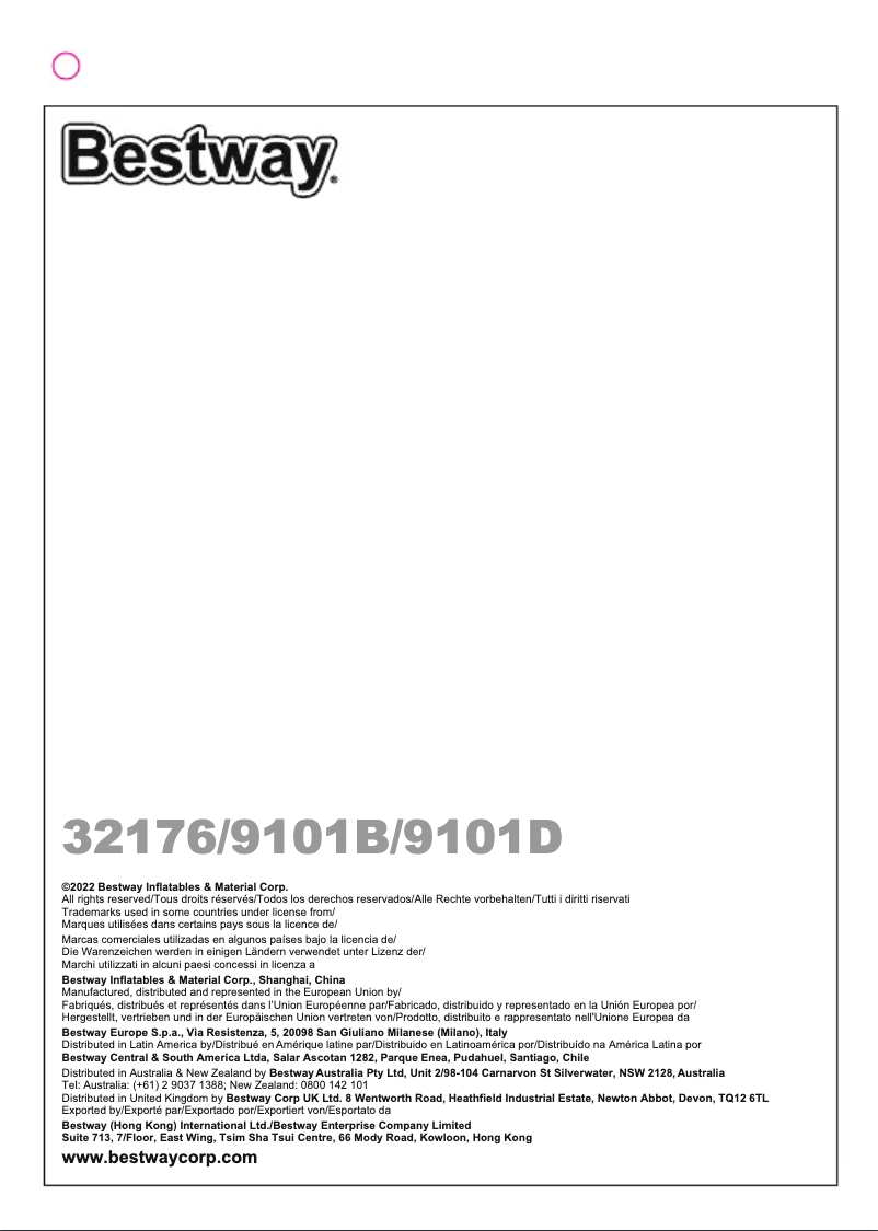 Image de la première page du manuel de l'appareil 9101B