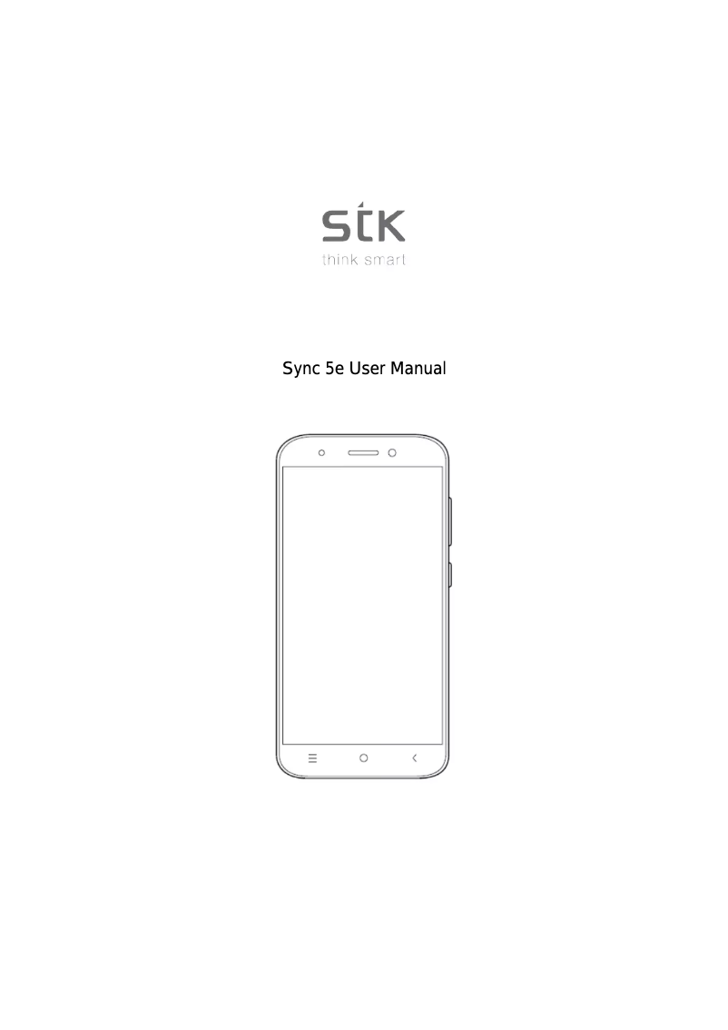 Image de la première page du manuel de l'appareil Sync 5e