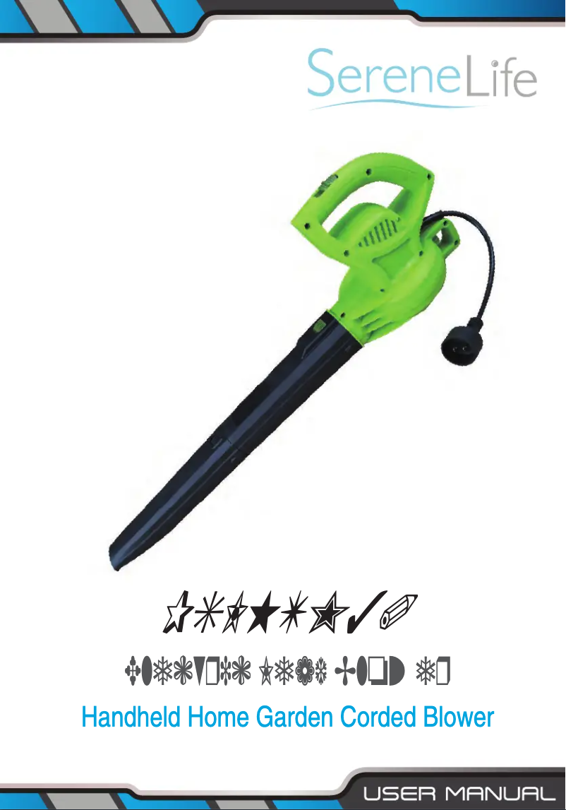 Página 1 del manual Manual de usuario SereneLife PSLHTM30