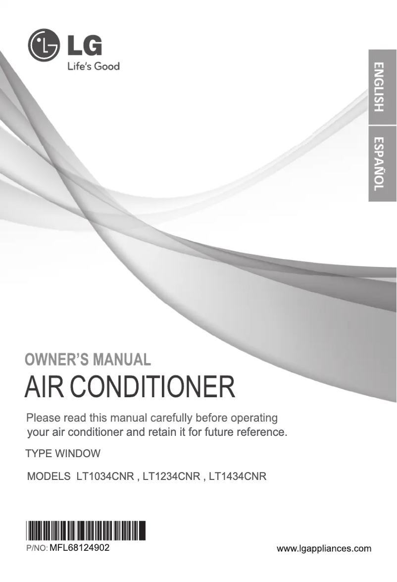 Página 1 del manual Manual de usuario LG LT1234CNR