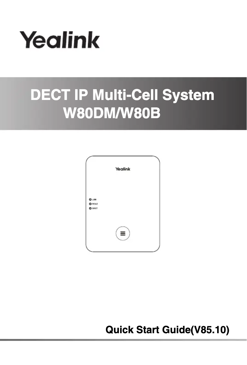 Image de la première page du manuel de l'appareil WHM631