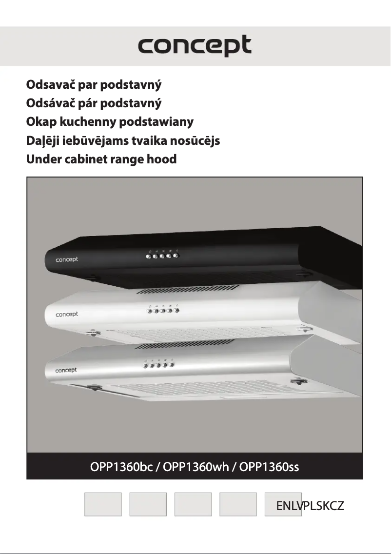 Page 1 de la notice Manuel utilisateur Concept OPP1360ss