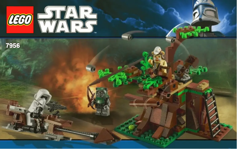 Page n°1 - Manuel utilisateur Lego Star Wars 7956