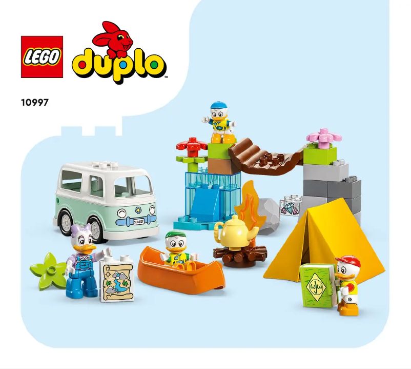 Image de la première page du manuel de l'appareil Duplo 10997
