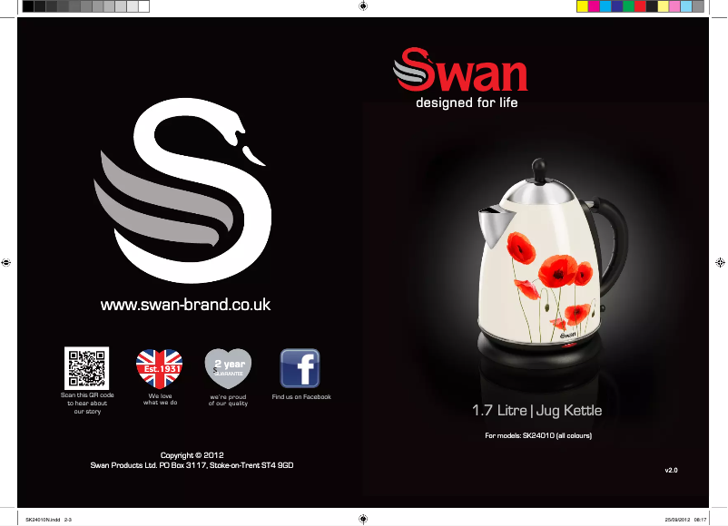 Page 1 de la notice Manuel utilisateur Swan SK24010POPN