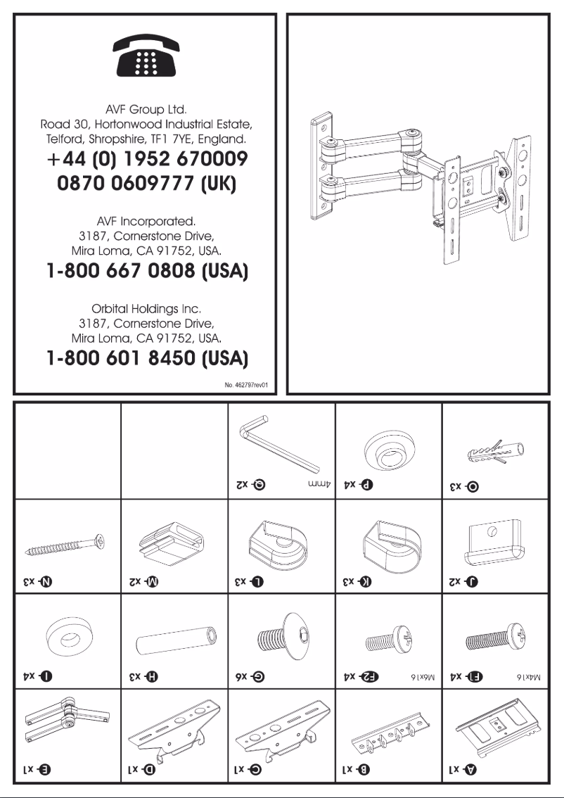 Page n°1 - Manuel utilisateur AVF EL204B-A