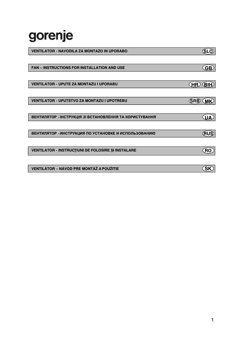 Image de la première page du manuel de l'appareil BVX120WT