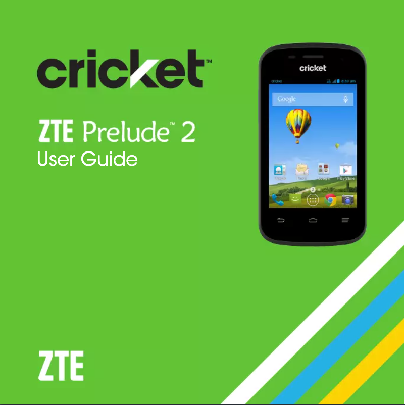 Page n°1 - Manuel utilisateur ZTE Prelude 2