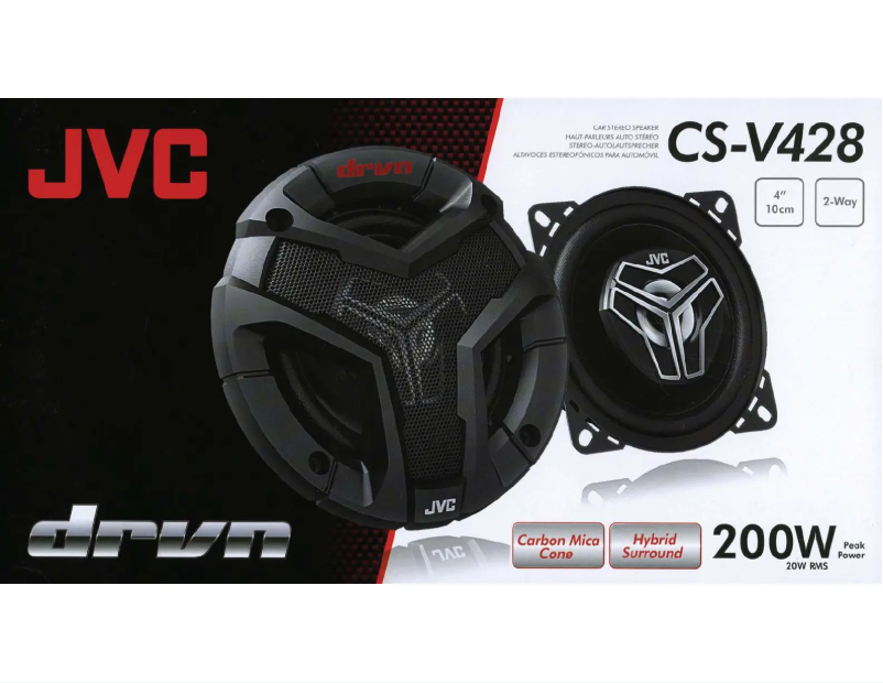 Page 1 de la notice Manuel utilisateur JVC CS-V428