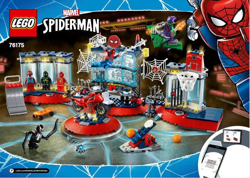 Page n°1 - Manuel utilisateur Lego Marvel 76175